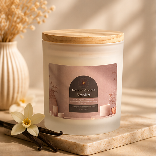 Vanilla candle